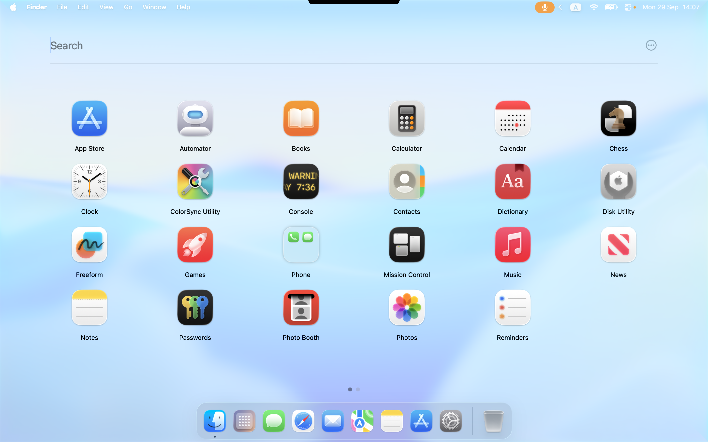 LaunchNow interface preview